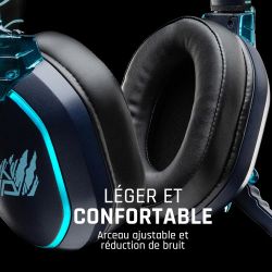 Casque Lexip x Tsume sans fil - Kakashi Desing - POUR PS4/PS5/XBOXONE/SERIESX/SWITCH/PC