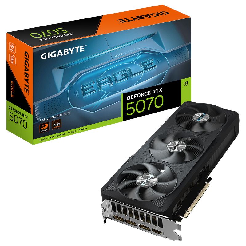 CARTE GRAPHIQUE Gigabyte GeForce RTX 5070 EAGLE OC SFF 12G