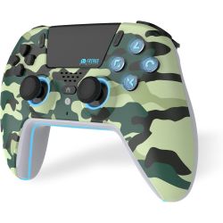 Manette Sans fil Bluetooth pour PS5 LED - Green Camo