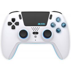 Manette Sans fil Bluetooth pour PS5 LED - Blanc