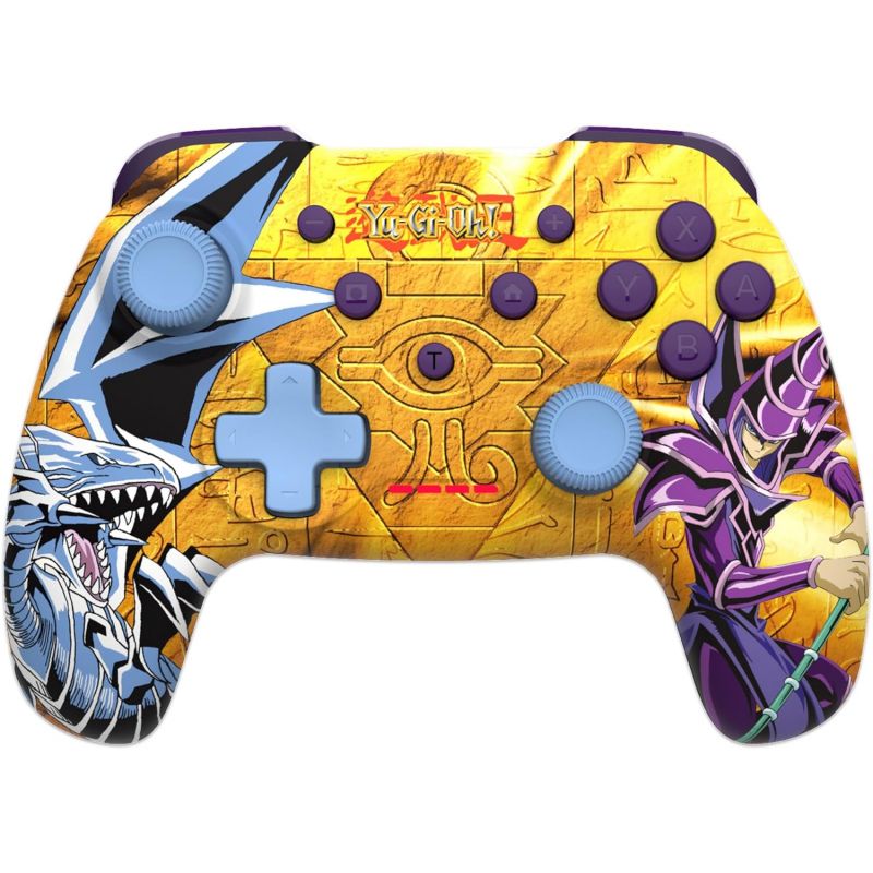 MANETTE SWITCH RGB SANS FIL Yu-Gi-Oh! - Dark Magician vs Blue-Eyes White Dragon SWITCH 2