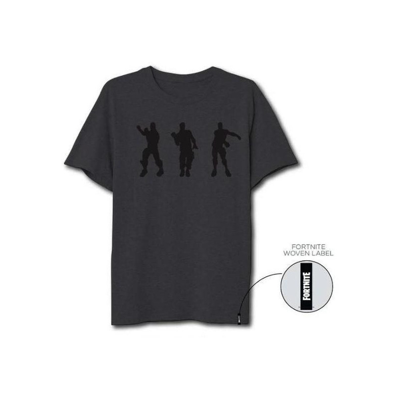 T-SHIRT FORTNITE - FRESH DANCE BLACK (L)