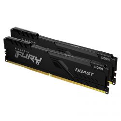 DDR 4 KINGSTON FURY BEAST RGB 32 GO (2 X 16 GO) 3600 MHZ CL18