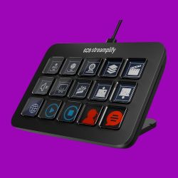 Streamplify Streaming Deck One clavier de contrôle - Noir