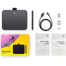 Tablette graphique XPPEN Deco 640 5080LPI/6"/Noir