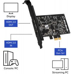 Carte d'acquisition vidéo Avermedia Live Streamer Ultra HD - GC571