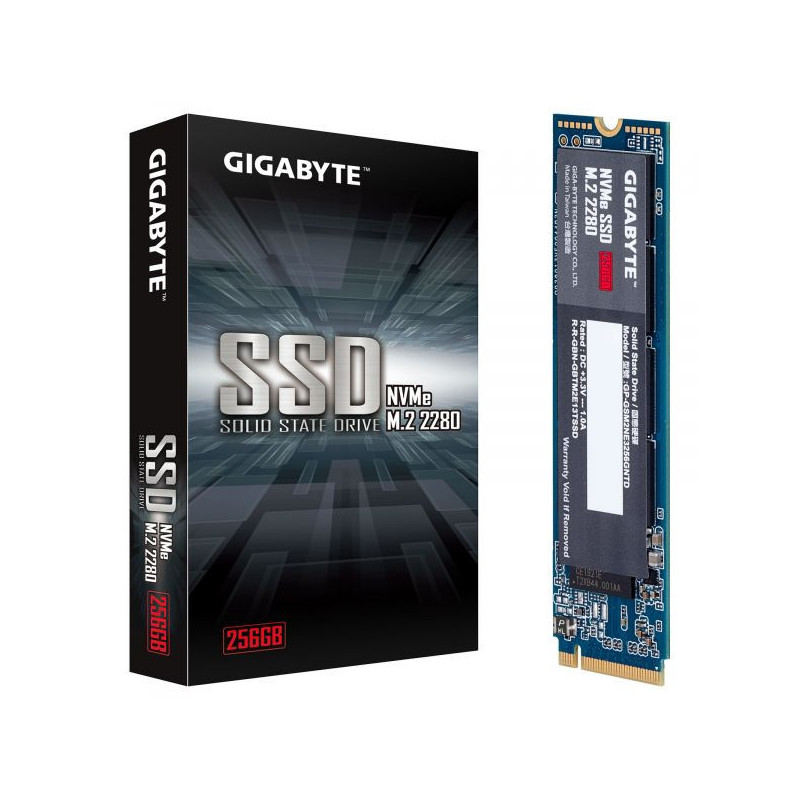 SSD NVME GIGABYTE M.2 2280 SSD 256GO