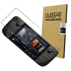 VERRE TREMPE PREMIUM 9H FILM 0.26MM ANTI-FINGERPRINT SCREEN PROTECTOR GUARD FOR STEAM DECK AND OLED