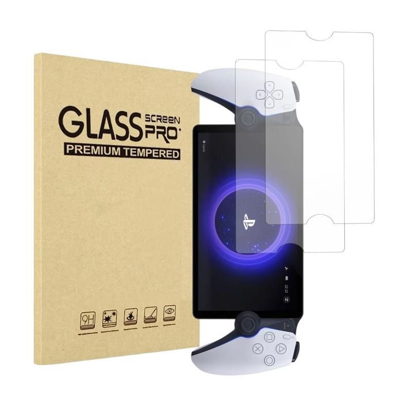 VERRE TREMPE PREMIUM 9H 2.5D 0.26MM ANTI-FINGERPRINT PS PORTAL