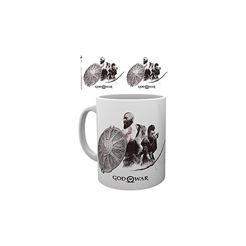 MUG GOD OF WAR KRATOS & ATREUS 280 ML