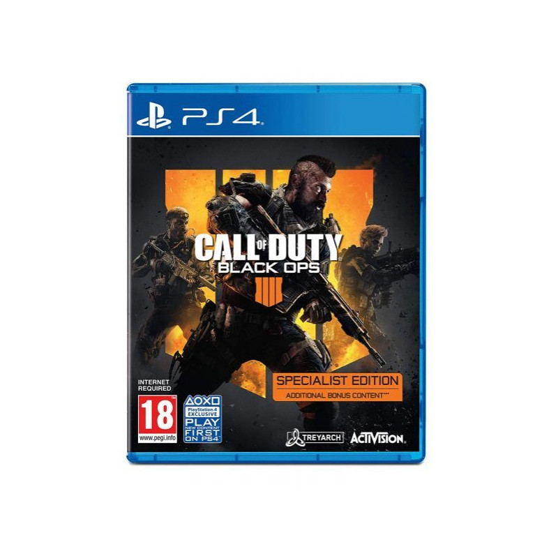 CALL OF DUTY BLACK OPS 4 SPECIALIST EDITION PS4