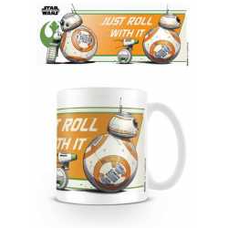 MUG 315 ML STAR WARS: THE RISE OF SKYWALKER JUST ROLL WITH IT