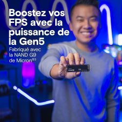 SSD NVME CRUCIAL P510 1TB PCIe Gen5