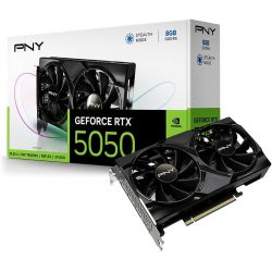 CARTE GRAPHIQUE PNY GEFORCE RTX 5050 8GB Dual