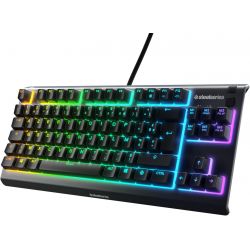 CLAVIER GAMING SteelSeries Apex 3 TKL - Illumination RVB sur 08 Zones