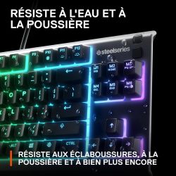 CLAVIER GAMING SteelSeries Apex 3 TKL - Illumination RVB sur 08 Zones