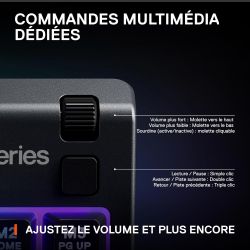 CLAVIER GAMING SteelSeries Apex 3 TKL - Illumination RVB sur 08 Zones