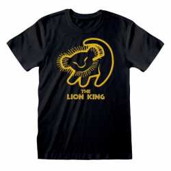 T-SHIRT CLASSIC LION KING SILHOUETTE (L)