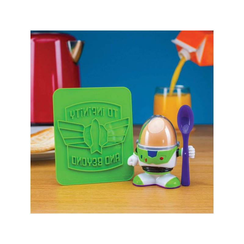 TOY STORY BUZZ LIGHTYEAR EGG CUP & TOAST CUTTER