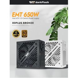 ALIMENTATION DF EMT650 650W BLACK 80+ BRONZE