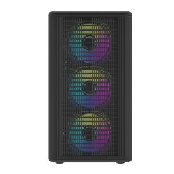 BOITIER DF DB460M BLACK + 4 ARGB FAN
