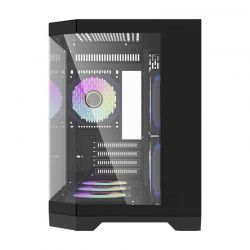 BOITIER DF FT418 BLACK + 6 ARGB FAN