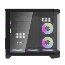 BOITIER DF FT418 BLACK + 6 ARGB FAN