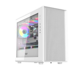BOITIER DF DB460M WHITE + 4 ARGB FAN