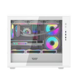 BOITIER DF DB460M WHITE + 4 ARGB FAN