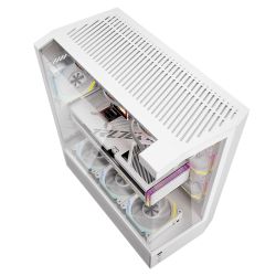 BOITIER DF BTF/ATX DY460 WHITE + 4 ARGB FAN