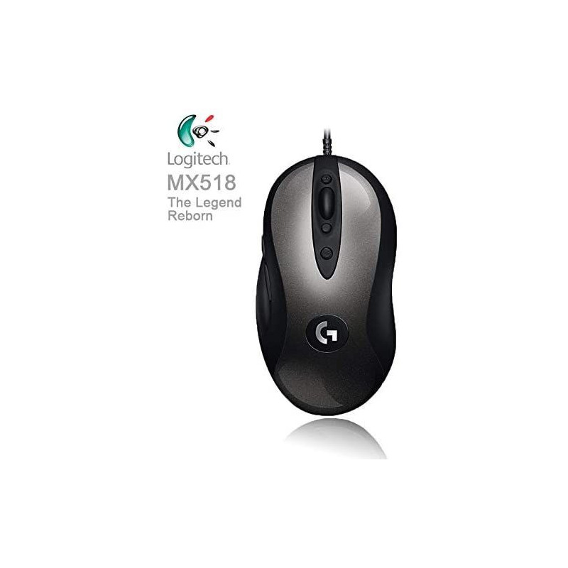 SOURIS LOGITECH MX518 GAMING MOUSE - THE LEGEND REBORN