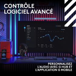 CASQUE ASTRO GAMING - A20 X LIGHTSPEED WIRELESS GEN 2PS5/PS4/PC/SWITCH2/XBOX - NOIR