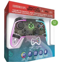 MANETTE SWITCH RGB SANS FIL (NEON) -DEEP EXPLORER- SWITCH 2