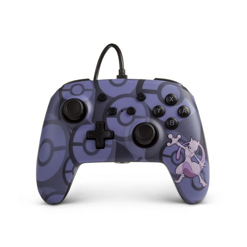 MANETTE SWITCH FILAIRE AVEC PALETTES - POKEMON- MEWTWO SWITCH