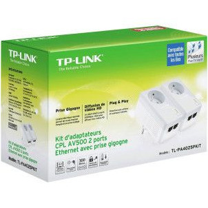CPL TP-LINK AV500+ PRISE KIT DE 2 (TL-PA4025P KIT V3)
