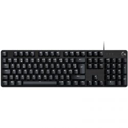 CLAVIER GAMING RETROECLAIRE MECANIQUE LOGITECH G G413 SE - NOIR