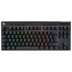 CLAVIER GAMING LOGITECH G PRO X 60 TKL RF SANS FIL AZERTY NOIR