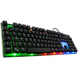 PACK CLAVIER/SOURIS/TAPIS THE G-LAB COMBO YTTRIUM BUNDLE 3 EN 1 NOIR RGB