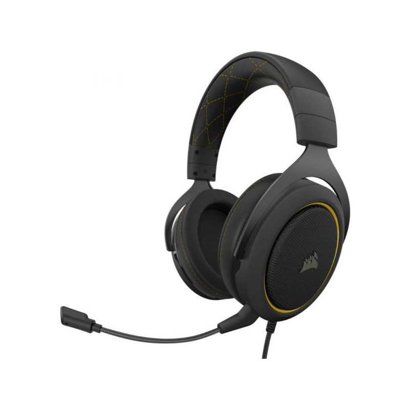 CASQUE CORSAIR HS60 PRO SURROUND GAMING YELLOW