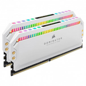 DDR 4 3200 MHZ 16GO (2X8GO) CORSAIR DOMINATOR PLATINUM RGB (PACK BLANC)