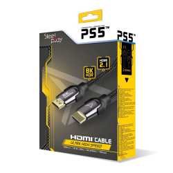 CABLE HDMI STEELPLAY - 8K HDMI HIGH SPEED ULTRA HD CABLE 2M (PS5)