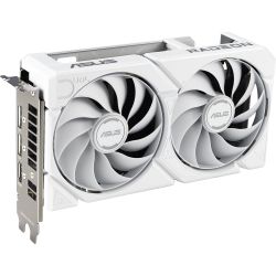 CARTE GRAPHIQUE ASUS DUAL RX 9060 XT WHITE EDITION - O16G