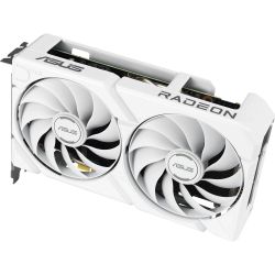 CARTE GRAPHIQUE ASUS DUAL RX 9060 XT WHITE EDITION - O16G