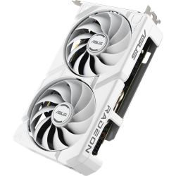 CARTE GRAPHIQUE ASUS DUAL RX 9060 XT WHITE EDITION - O16G