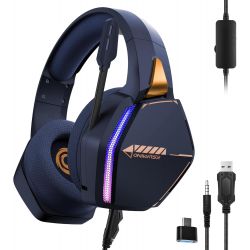 CASQUE ONIVERSE GAMING NEBULA - Abyss Blue (MULTIPLATEFORME)