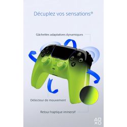 MANETTE PS5 DUALSENSE Remix Green