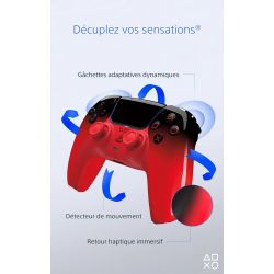 MANETTE PS5 DUALSENSE Techno Red