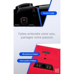 MANETTE PS5 DUALSENSE Techno Red