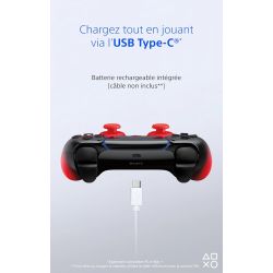 MANETTE PS5 DUALSENSE Techno Red