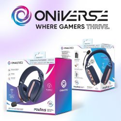 CASQUE ONIVERSE GAMING SANS FIL POLARIS - Sideral Blue (MULTIPLATEFORME)